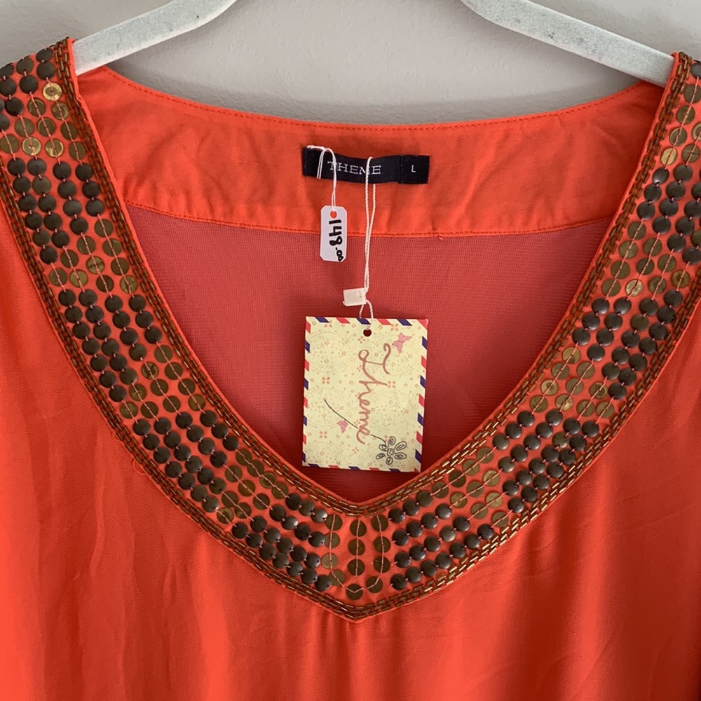 Dress CoverUp by Theme NYC. Size Large - Picture 3 of 4
